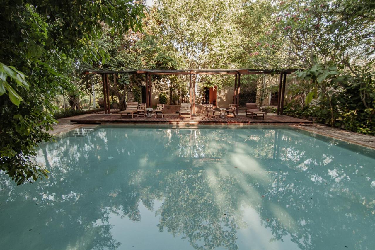 Bed and Breakfast Hacienda Shambalante Izamal Exterior foto